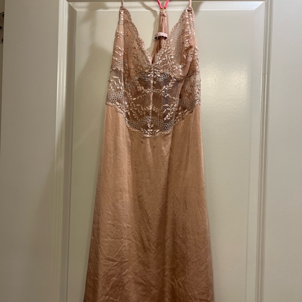 Stella McCartney Cream Embellished Slip